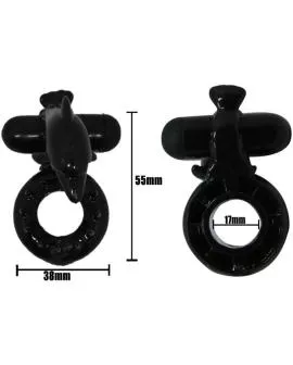 BAILE - Sweet Ring Ring mit Klitorisstimulator Delfin