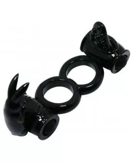 BAILE - SWEET RING DOPPELRING MIT DOPPELHASEN