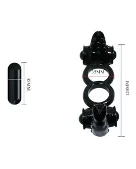 Baile Sweet Ring - Doppelring mit Doppelhasen