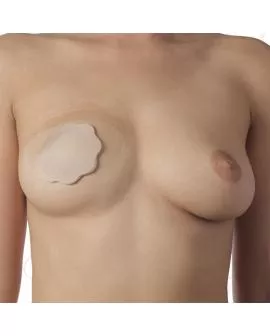 BYE-BRA - Brustverbesserung mit Seiden-Nippelabdeckung Cup A/C