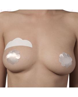 BYE-BRA - Brustverbesserung mit Seiden-Nippelabdeckung Cup F/H
