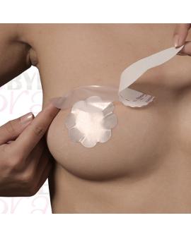 BYE-BRA - Brustverbesserung mit Seiden-Nippelabdeckung Cup F/H