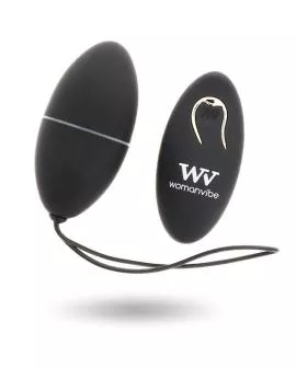 Womanvibe - Alsan Egg Fernbedienung Schwarz Silikon