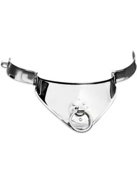 METAL HARD - Festhaltungshalsband mit Ring 12,5 cm