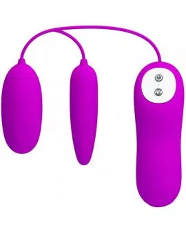 Pretty Love Irma - Doppeltvibrierendes Vibrator-Ei