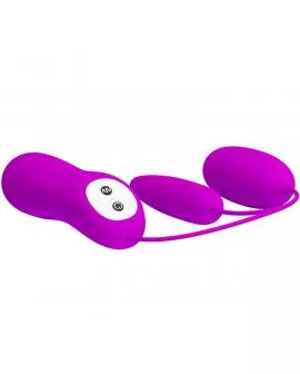 Pretty Love Irma - Doppeltvibrierendes Vibrator-Ei