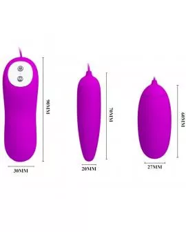 Pretty Love Irma - Doppeltvibrierendes Vibrator-Ei