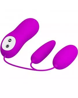 Pretty Love Irma - Doppeltvibrierendes Vibrator-Ei