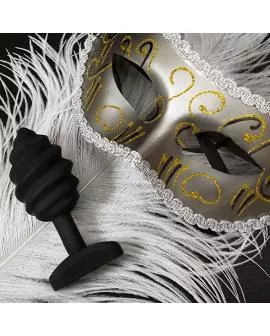 G-Vibe Plug Twist mit Vibration - Schwarz