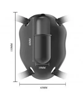 Pretty Love - Strap-On mit Carter Vibrations-Bullet