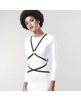 Bijoux Indiscrets Maze - Multi-Way Harness Schwarz