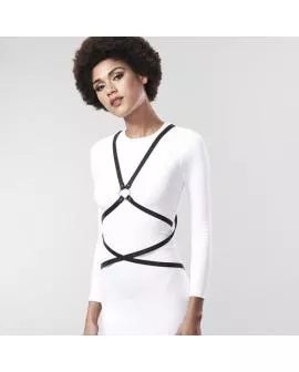 Bijoux Indiscrets Maze - Multi-Way Harness Schwarz