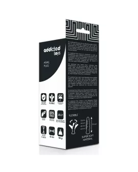 ADDICTED TOYS - ANALPLUG 17 CM SCHWARZ