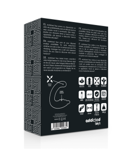 Addicted Toys Analmassager Schwarz - Erotik