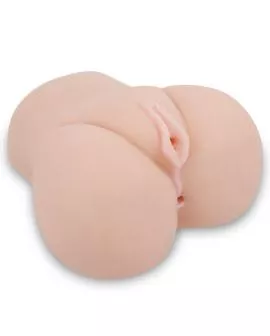 CRAZY BULL Realistische Vagina-Anus-Vibrator - Position 8