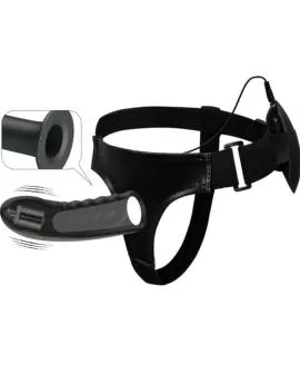 PRETTY LOVE - MARVIN STRAP-ON MIT VIBRATION UND HOHLDILDO