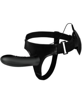 PRETTY LOVE - MYRON STRAP-ON MIT VIBRATION UND HOHLDILDO