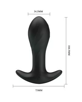 Pretty Love - Schwarzer Analvibrator Erotik