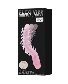 Baile Flexi Vibe Sensual Spine - Biegsamer Vibrator Flieder 23,5 cm