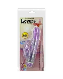 Baile - Multi-Geschwindigkeits-Vibrator mit Fleder-Kaninchen