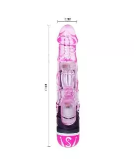 Baile - Multi-Geschwindigkeits-Vibrator mit Fleder-Kaninchen