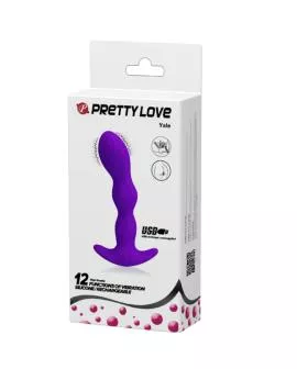 Pretty Love Anal-Massager - Lila 12 Vibrationsmodi
