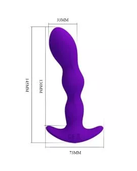 Pretty Love Anal-Massager - Lila 12 Vibrationsmodi