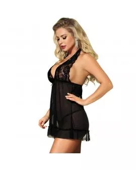 SUBBLIME - BABYDOLL FLORAL MOTIVS IN BRÜSTEN S / M.
