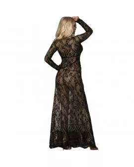 SUBBLIME - Langes Kleid Lange Ärmel S/M