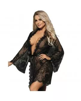 Subblime - Babydoll mit Spitze und ausgestellten Ärmeln S/M