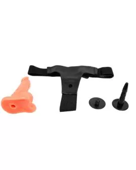 BAILE - GURT MIT REALISTISCHEM PENIS UND ULTRA LEIDENSCHAFTLICHEM VERSTELLBAREN HÖSCHEN 15.5 CM