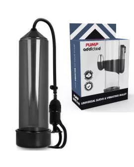 Pump Addicted RX5 - Schwarzer Erotik-Vibrator