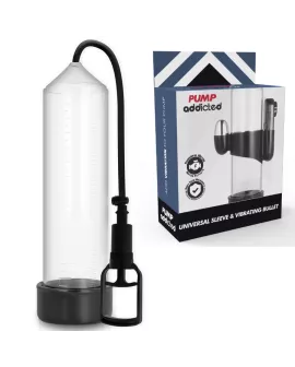 Pump Addicted - Transparente Vibrator RX7