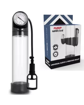 Pump Addicted - Transparente Vibrator RX9