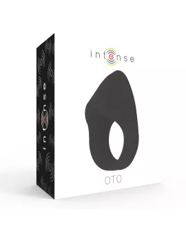 Intense OTO - Schwarzer Wiederaufladbarer Vibratorring