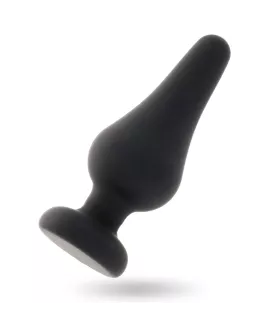 Intense Pipo L Analplug - Schwarzes Silikon 13 cm