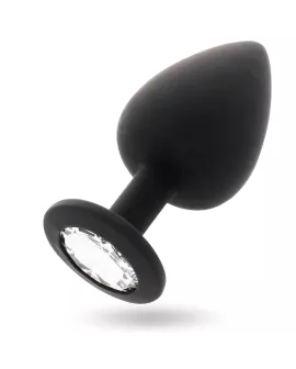 Großer Analplug Intense Shelki L - Schwarz