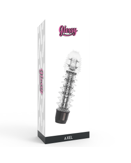 Glossy Axel Black Vibrator - Schwarzer Erotik-Vibrator