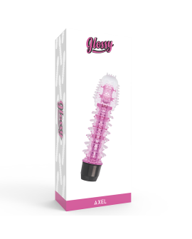 Glossy Axel Vibrator Rosa - Analvibrator Pink