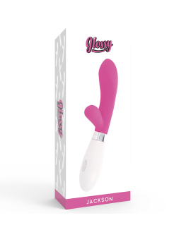 Glossy Jackson Kaninchen Vibrator - Rosa