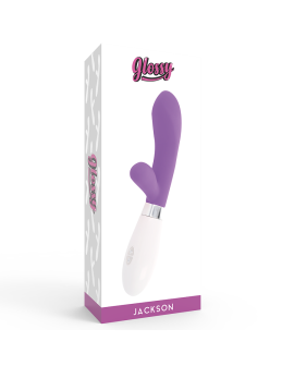 Glossy Jackson Kaninchen Vibrator - Lila