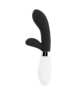 Glossy Jackson Rabbit Vibrator - Schwarz
