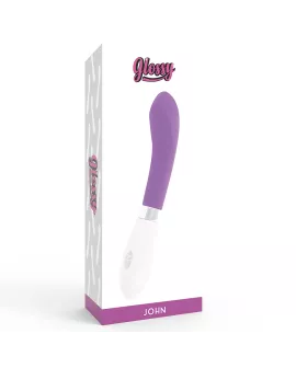 Glossy John Vibrator in Lila - Erotik Vibrator