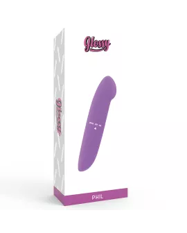 Glossy Phil Vibrator Lila - Erotik Toy