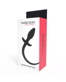 Darkness - Analplug 28 cm - Schwarzes Silikon