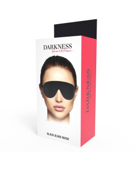 DARKNESS - Hochwertige Schwarze Erotik-Maske