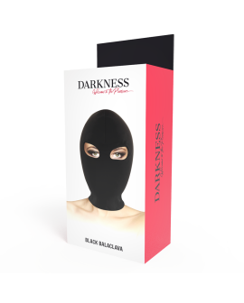DARKNESS Einreichungsmaske Schwarz - Erotik BDSM Maske