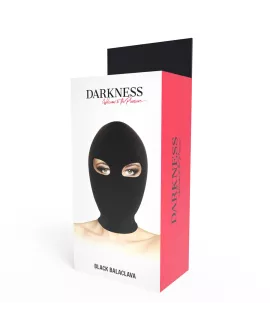 DARKNESS Einreichungsmaske Schwarz - Erotik BDSM Maske