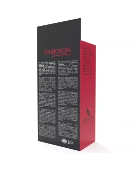 DARKNESS Einreichungsmaske Schwarz - Erotik BDSM Maske