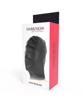 DARKNESS - Unterwerfungsmaske Schwarz Erotik